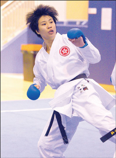 top karate fighter weaves 'gold swan song' drea