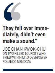 Survivor tells of futile bid to overcome gunman