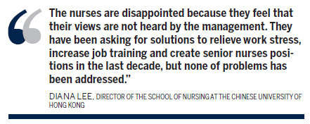 Nurses charge workload threatens healthcare