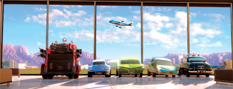 Lions and tigers and ... cars
