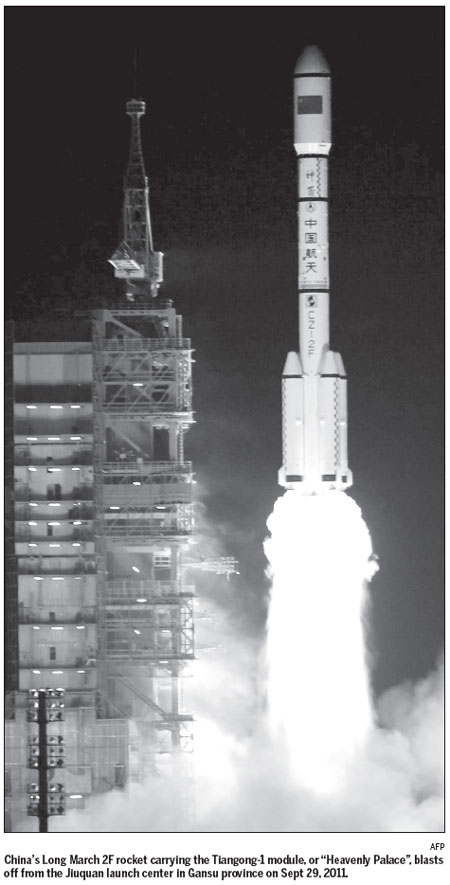 The remarkable spacefl ight endeavors of Chinese people
