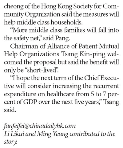 Two hospitals to benefi t from HK$15b redevelopment