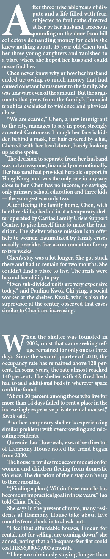 Sheltering through the storm