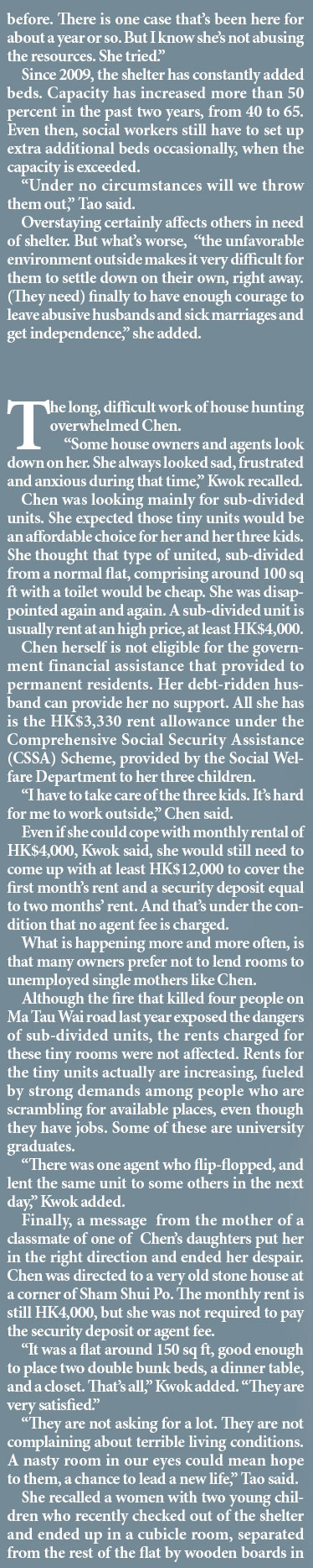 Sheltering through the storm