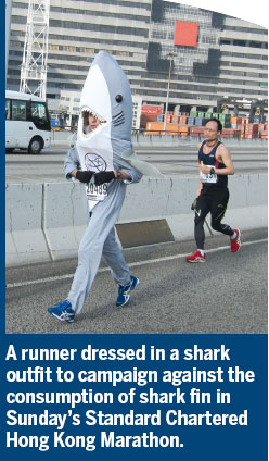 Runners with soul energize a soulless route