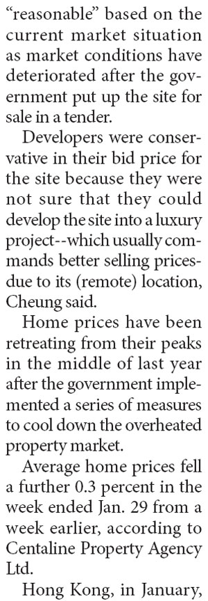 Kerry Properties buys Tuen Mun site