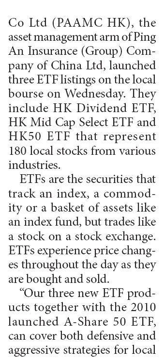 ETFs are poised to grow more popular in HK