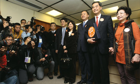 CY Leung enters the fray