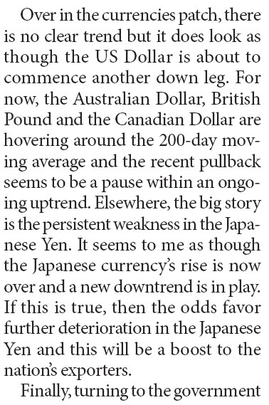 Investors should prepare for further US economy stimulus policy actions