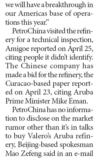 PetroChina eyes America, Caribbean assets