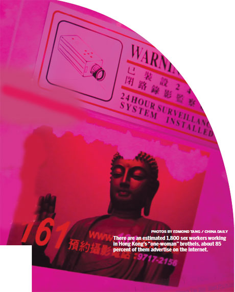 Women of the pink neon lights