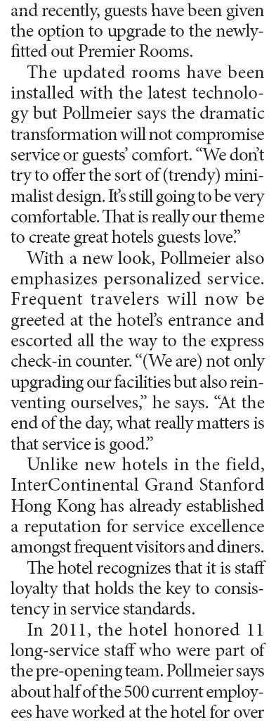 Grand hotel gets a new face