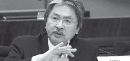 Unhealthy home prices at 'dangerous' level: Tsang