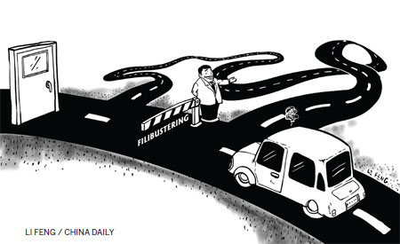'Silent majority' should speak out loud against stalling acts