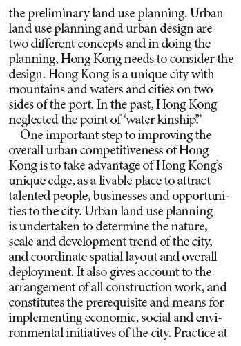 Making Hong Kong a more livable city with its 'water kinship'