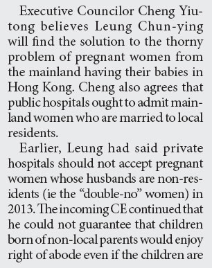 Legal means will resolve non-resident wives issue