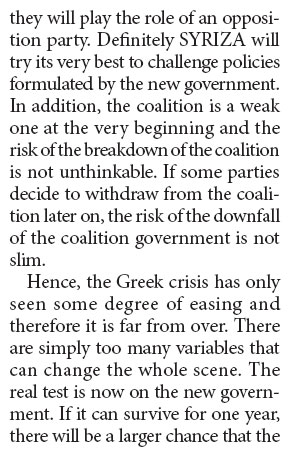 Greece's financial crisis is far from over even after election