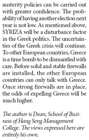 Greece's financial crisis is far from over even after election