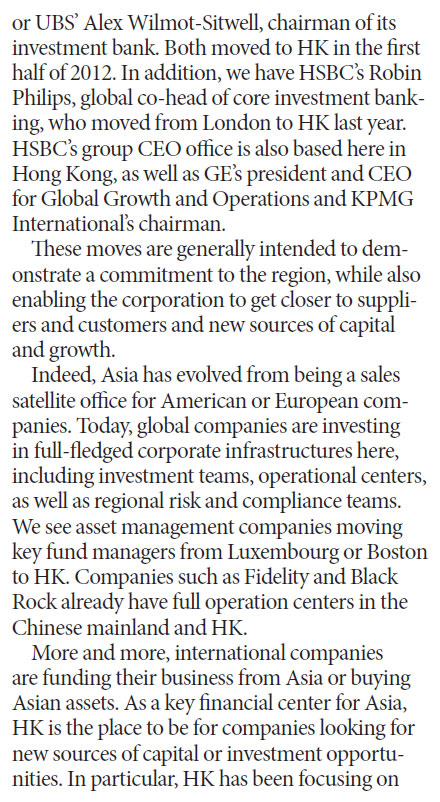 A growing capital management hub