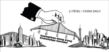 Proposed: 'Guangzhou-Hong Kong Knowledge Corridor'