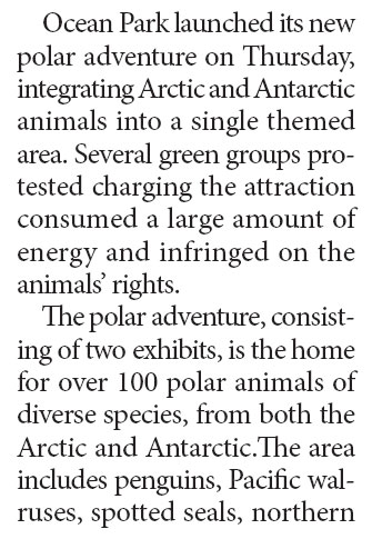 Polar adventures strike chill among green groups
