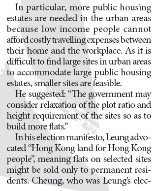 Supply increase will address housing problem