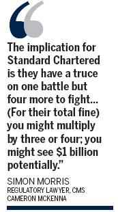 NY ops to cost StanChart $340m