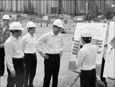 CE Leung announces 'HK land for HK people' project