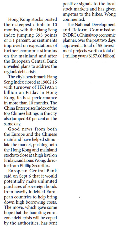 HK exporters urged to seek orders from alternative markets