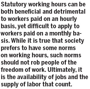 Statutory work hours feasible?
