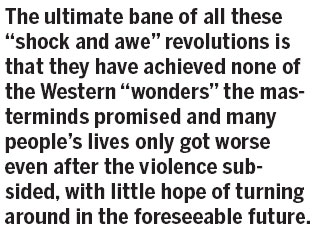 'Occupy' equals 'color revolution'