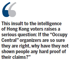 June 22 poll is a political fraud by 'Occupy' heads