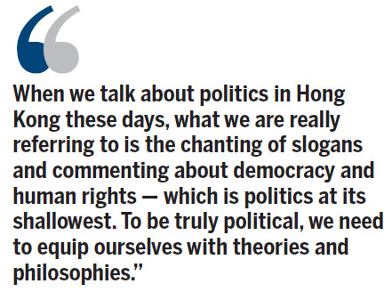 Hong Kong needs to be more political