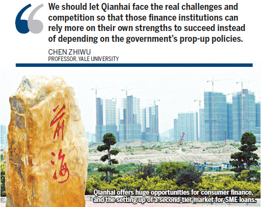 Major forex settlement lift for Qianhai