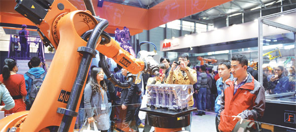 It's a world of robots as labor costs mount