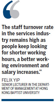 High staff turnover hits employers