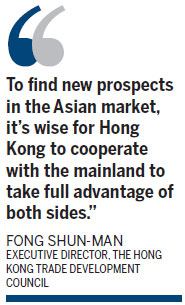 It's a win-win platform for HK, mainland, says HKTDC chief