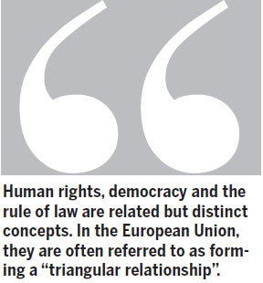 Opposition has no excuse to harm the rule of law