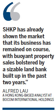 Kwok's conviction is no big deal for SHKP