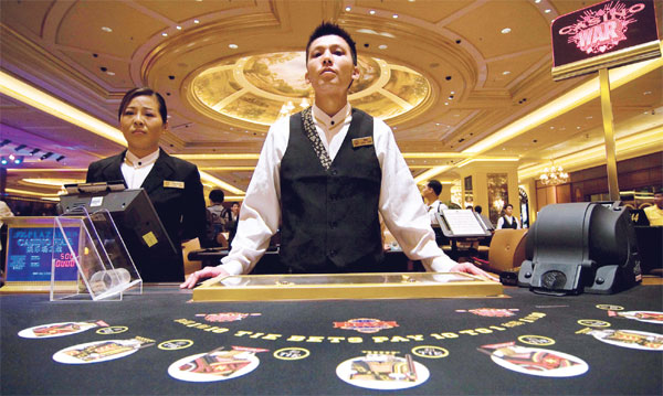 Macao casinos' setback is seen as short-term