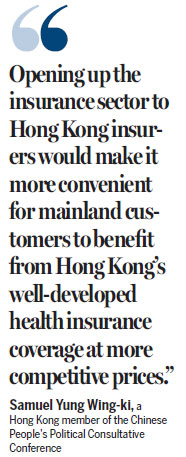 HK insurers to gain from wider CEPA