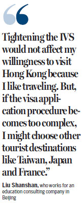 Travel agents play down effect of IVS change on HK