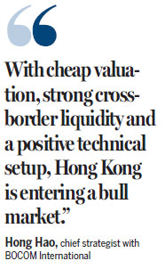 Stock price gap drives mainland funds to HK