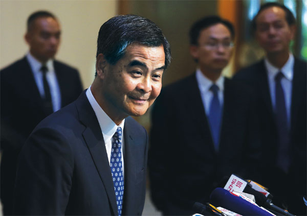 Leadership team remains stable: Leung