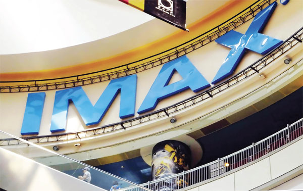 IMAX flexes its muscle on the big screen