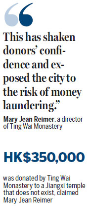 Disgraced nun accused of lavish spending