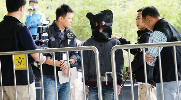 Six youths arrested over LegCo trash bin explosion