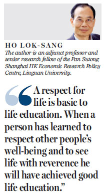 Life education will make our children healthier and happier