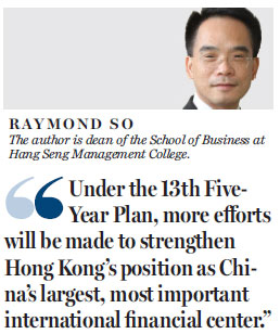 13th Five-Year Plan concerns HK