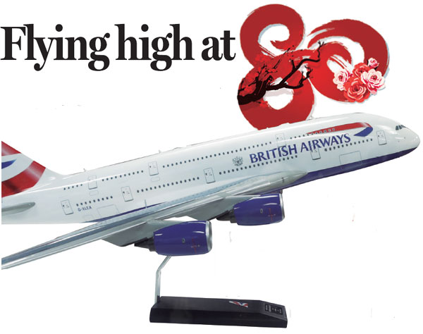 Flying high at 80